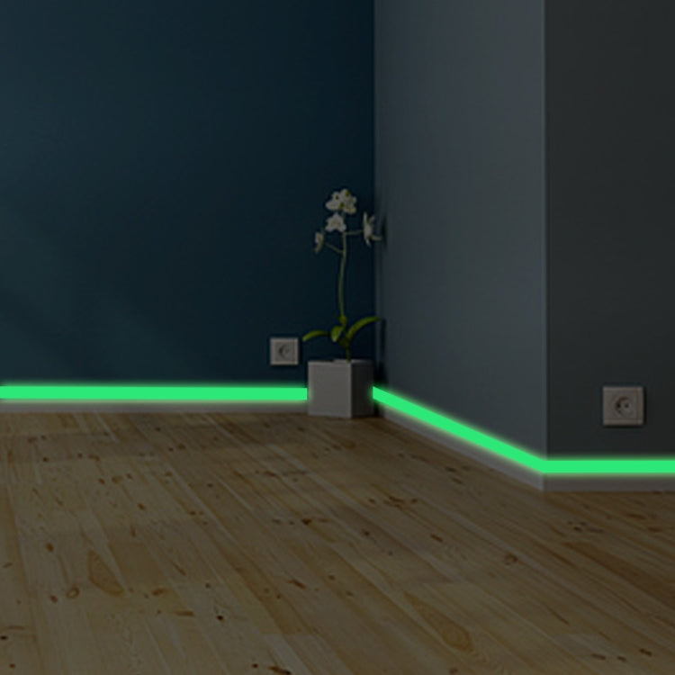 5 Rolls Home Decoration Baseboard Luminous Strip Safe Passage Warning Fluorescent Sticker-Reluova