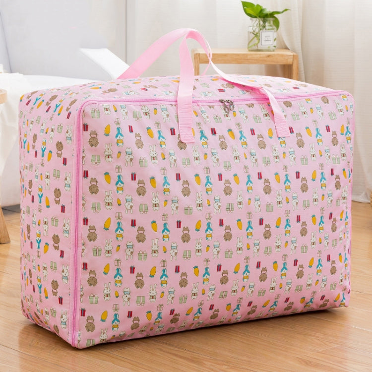 Oxford Cloth Quilt Moisture-Proof & Waterproof Storage Bag Zipper Portable Moving Luggage Bag, Series 2