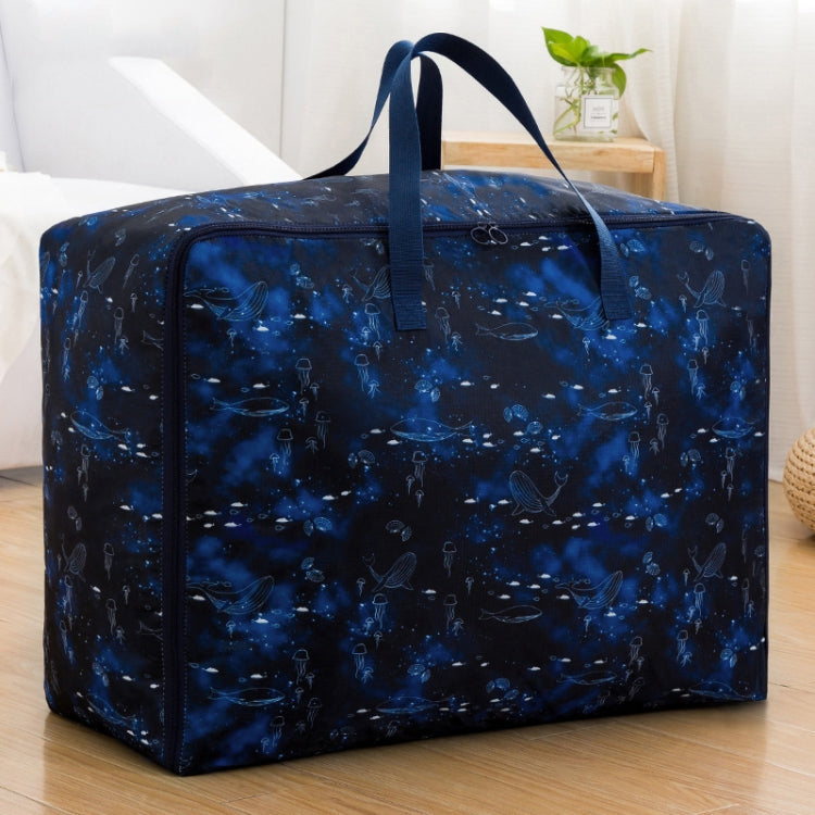 Oxford Cloth Quilt Moisture-Proof & Waterproof Storage Bag Zipper Portable Moving Luggage Bag, Series 2