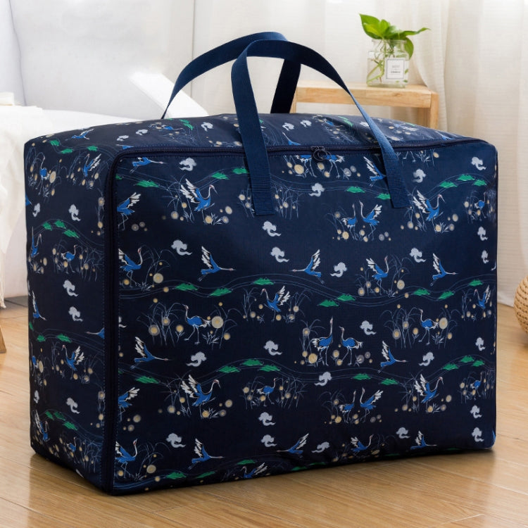 Oxford Cloth Quilt Moisture-Proof & Waterproof Storage Bag Zipper Portable Moving Luggage Bag, Series 2