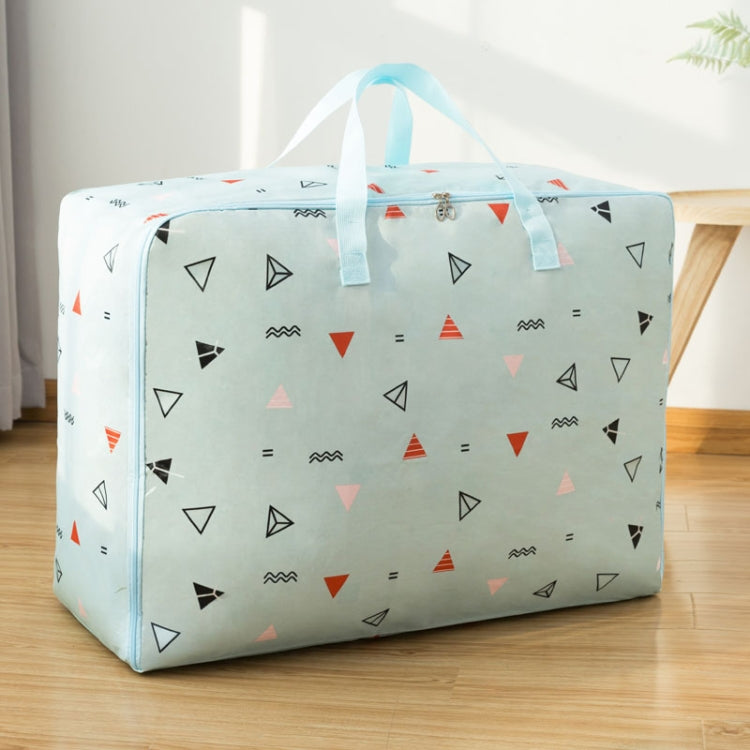 Oxford Cloth Quilt Moisture-Proof & Waterproof Storage Bag Zipper Portable Moving Luggage Bag, Series 1