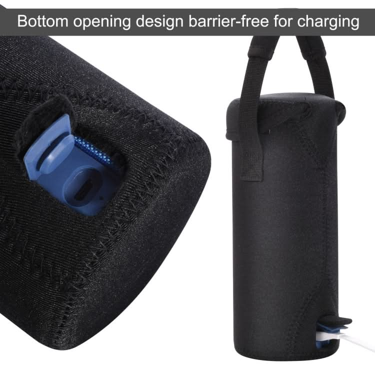 Neoprene Speaker Bag Portable Velvet Lining Protective Cover