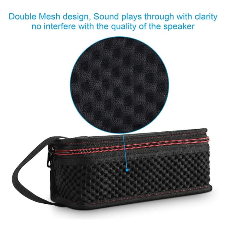 Grid Breathable Hole Speaker Storage Bag Protective Cover