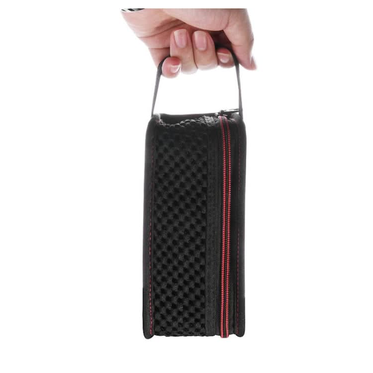 Grid Breathable Hole Speaker Storage Bag Protective Cover