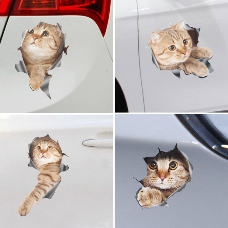 3D Stereo Cat Car Sticker Car Body Scratches And Occlusion Stickers ÎҵÄÉ̵ê