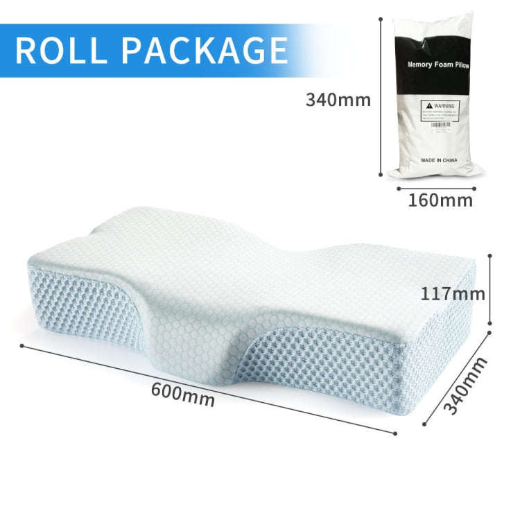 LD-P3 Memory Foam Protect Cervical Spine Pillow Single Slow Rebound Memory Foam Pillow My Store