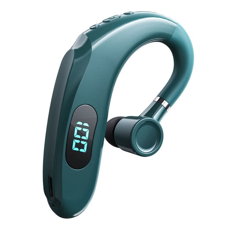 Q20 Bluetooth 5.2 Business Digital Display Sports Earhook Stereo Earphone