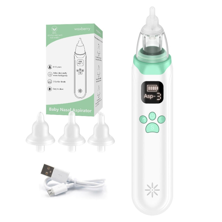 Infant Electric Nasal Aspirator With 3-gear Adjustable Nasal Clearer My Store