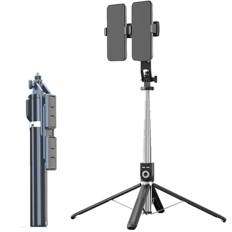 360-Degree Rotating Foldable Bluetooth Selfie Sticks Live Stand, Spec: Reluova