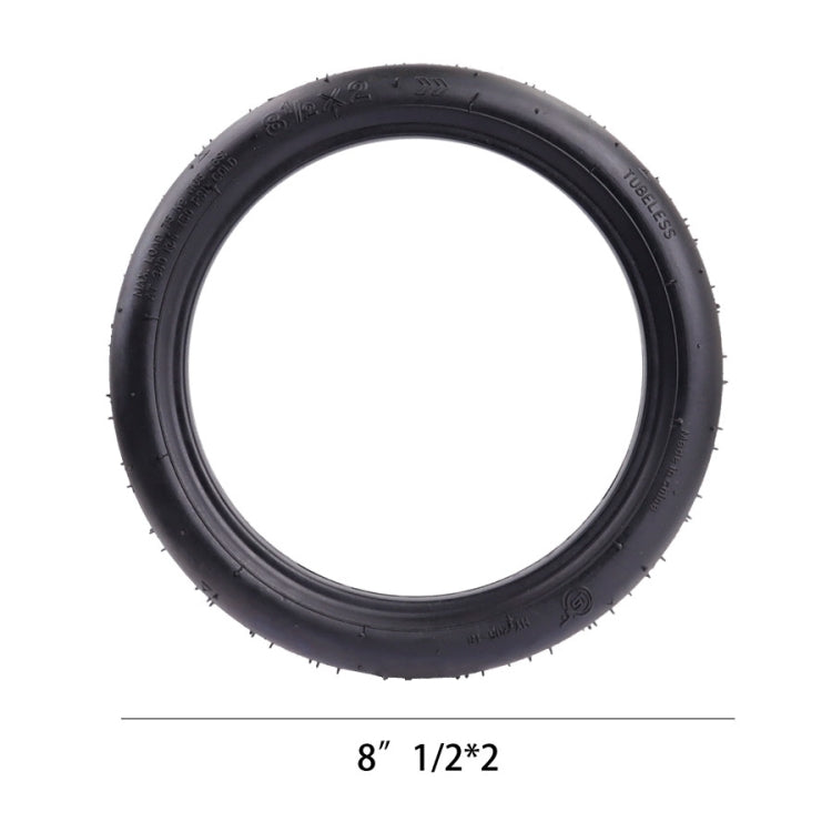 For Xiaomi Xiaomi Mijia M365 / M365 Pro Electric Scooter Tire, Style: Black Tire Reluova