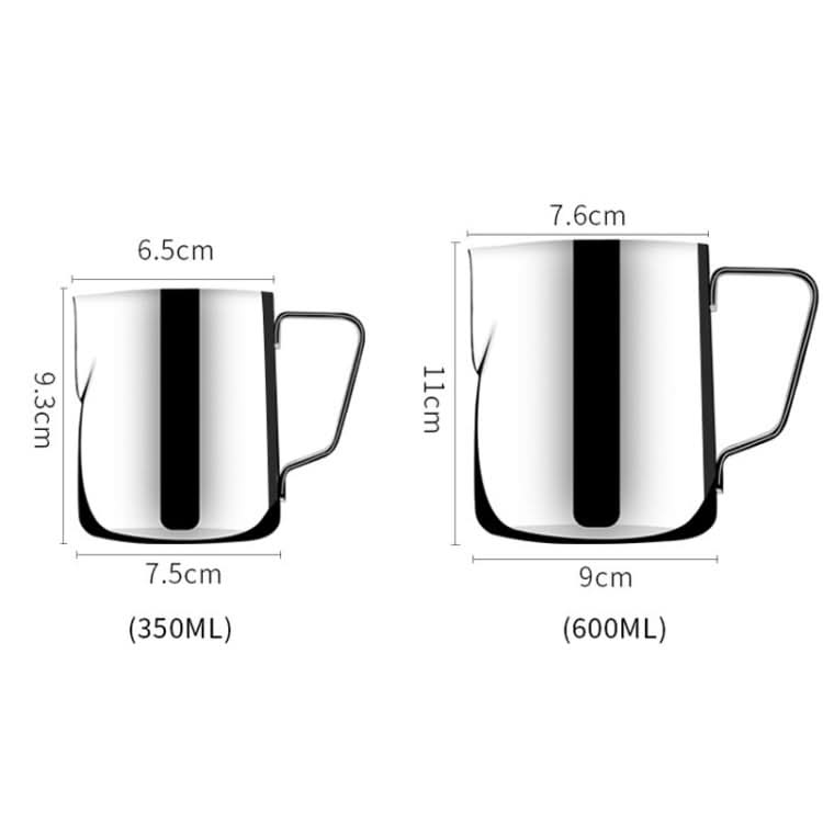 Inner Scale Pull Flower Cup Stainless Steel Milk Foam Cup Coffee Utensils Reluova