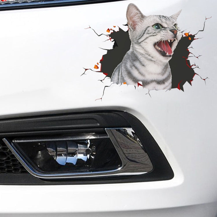 4 PCS 3D Simulation Animal Personality Car Stickers Glass Car Door Scratches Decorative Occlusion Stickers ÎҵÄÉ̵ê