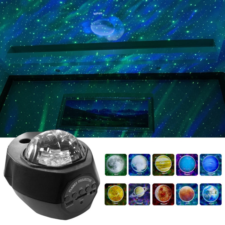 Planetary LED Aurora Bluetooth Projection Lights Remote Music Laser Lamp My Store