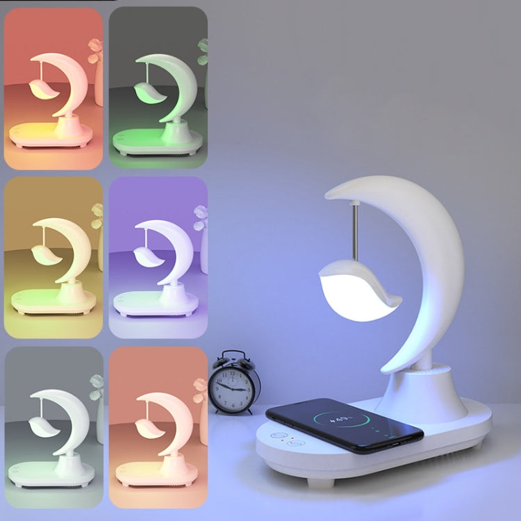 5W Bluetooth Speaker Bedside LED Colorful Atmosphere Night Light, Spec: My Store