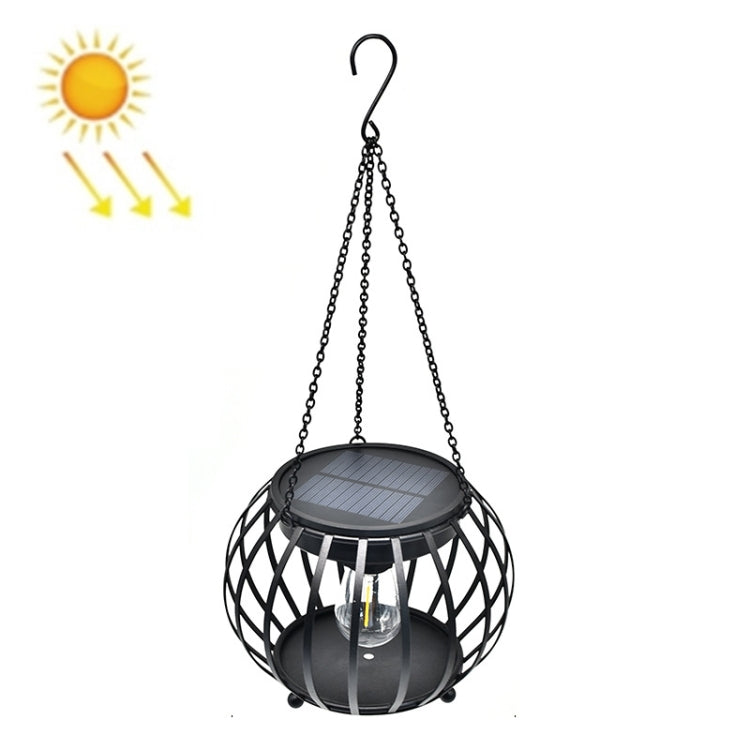 Solar Pumpkin Lantern Outdoor Hanging Garden Courtyard Villa Decoration LED Light My Store