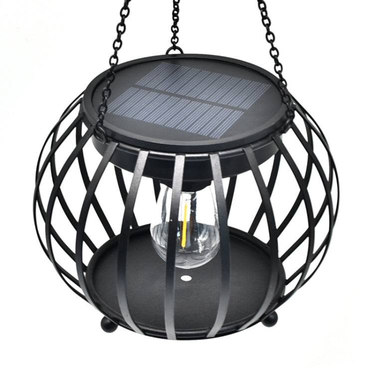 Solar Pumpkin Lantern Outdoor Hanging Garden Courtyard Villa Decoration LED Light