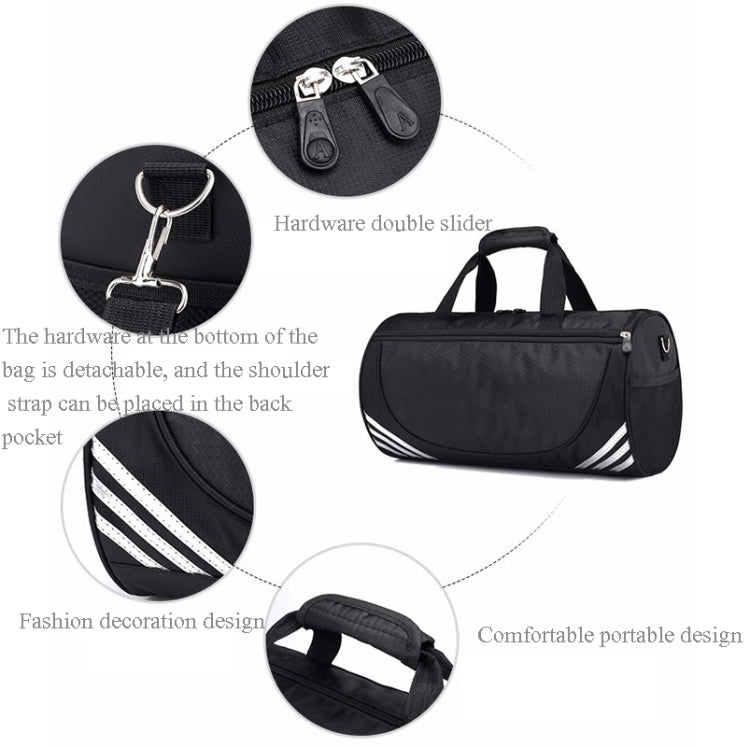 Leisure Sports Fitness Bag Men And Women One-Shoulder Diagonal Portable Cylindrical Travel Bag My Store