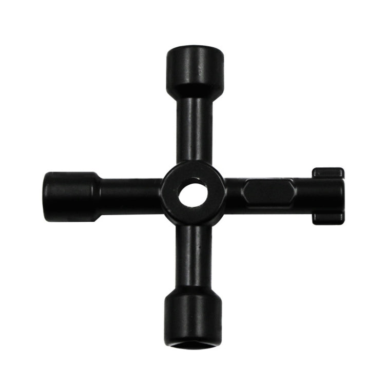 Elevator Water Meter Valve Cross Key Inner Triangle Wrench, Style: A Black My Store