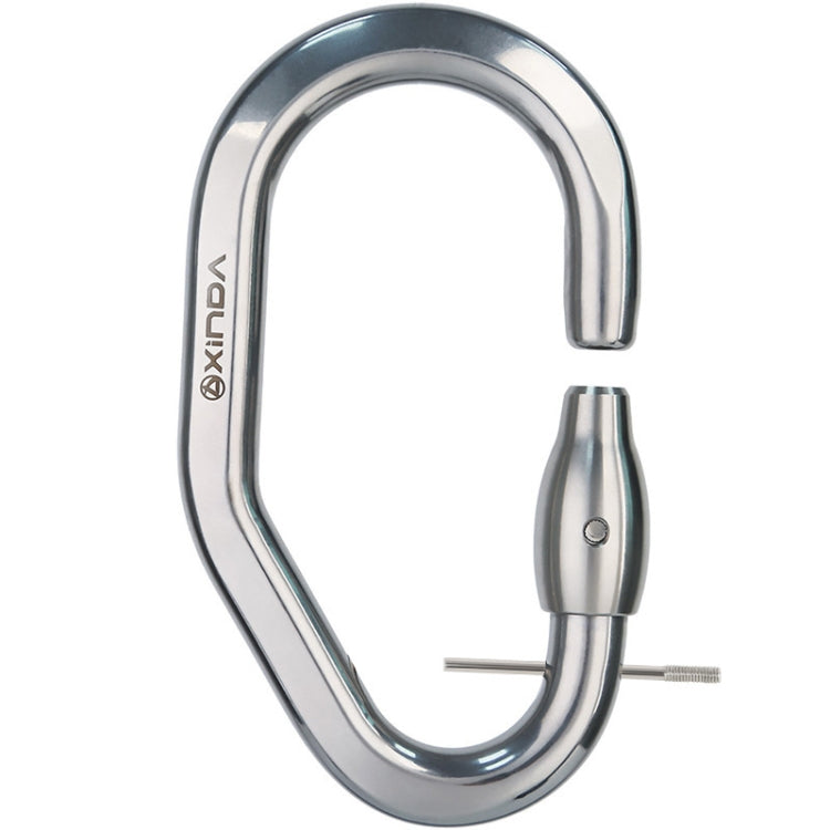 XINDA XD-Q9692 Stainless Steel Tree Adventure Protection Main Lock Insurance Buckle Reluova