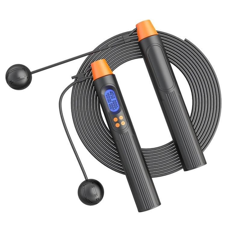 Fitness Smart Counting Slub Wire Skipping Rope Dual Purpose Corded / Cordless Jump Rope Reluova