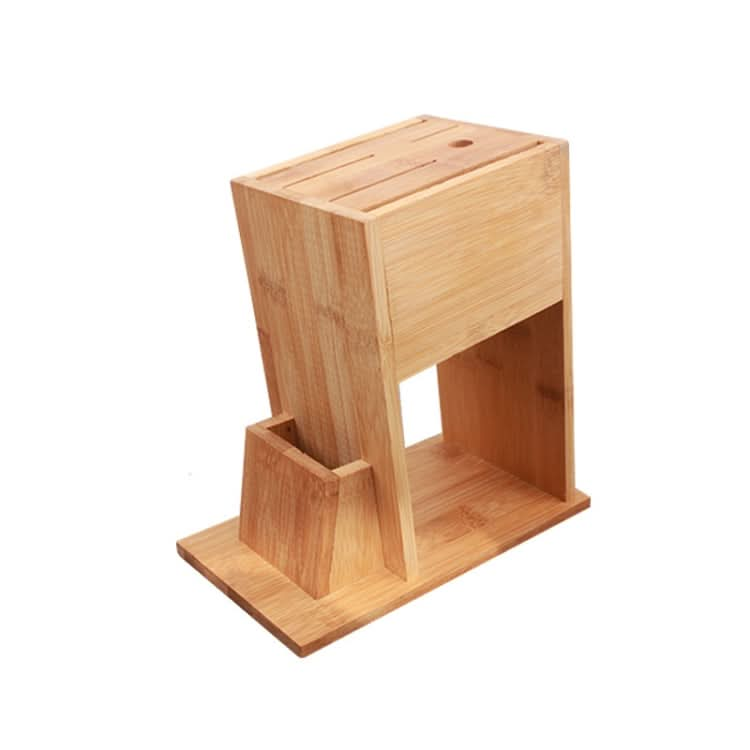 Household Kitchen Multifunctional Solid Wood Knife Storage Rack, Specification： Reluova