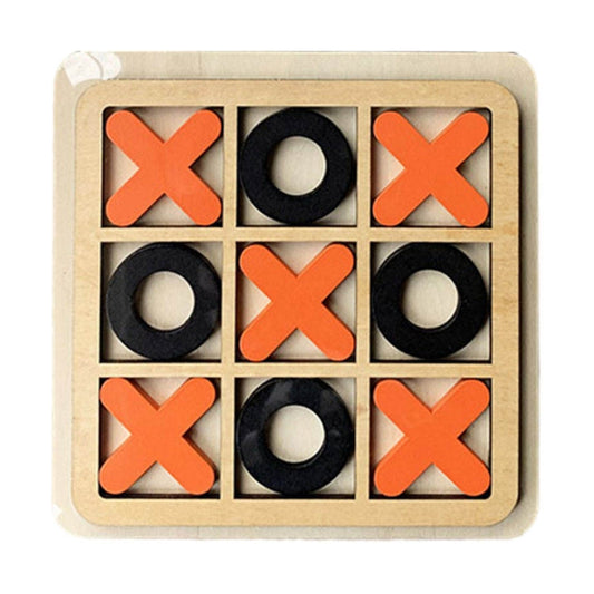 5 PCS Tic TAC Toe Kids Gift Board Game Developing Noughts And Crosses Table Game, Random Style Delivery Reluova