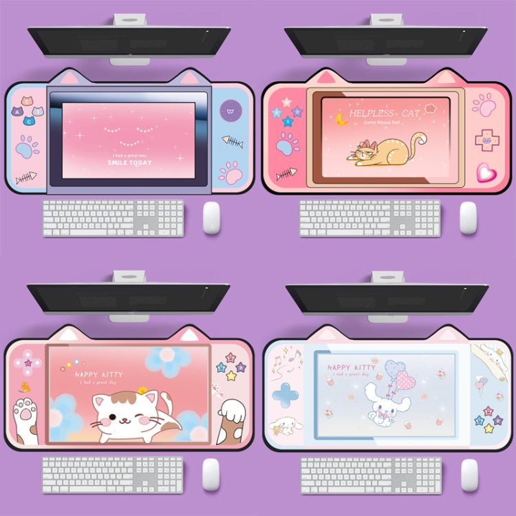 Cute Cat Ear Computer Keyboard Desk Pad Mouse Pad My Store