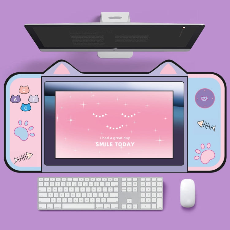 Cute Cat Ear Computer Keyboard Desk Pad Mouse Pad My Store