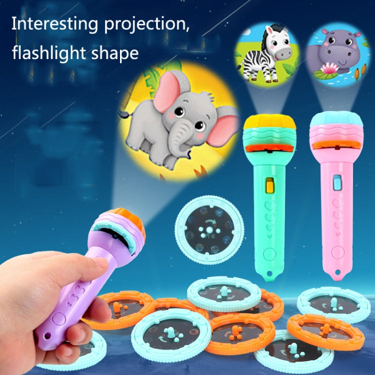 3 Sets Children Early Education Luminous Projection Flashlight My Store