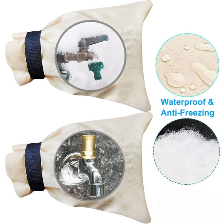 3 PCS Outdoor Winter Faucet Waterproof Oxford Cloth Antifreeze Cover-Reluova