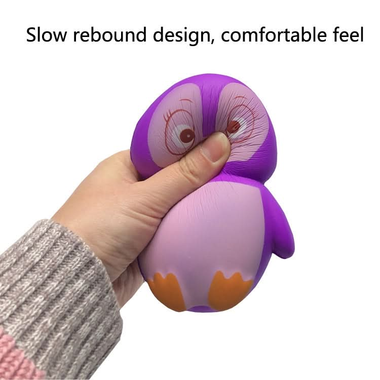 TTPU1158 Temperature Color-Changing Penguin Slow Rebound Decompression Toy Reluova