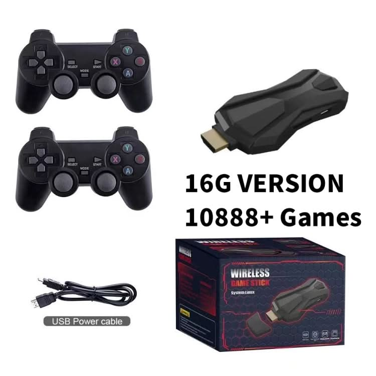 D10 Home Double TV Game Console With 2.4G Wireless Controller, Storage Capacity: Reluova