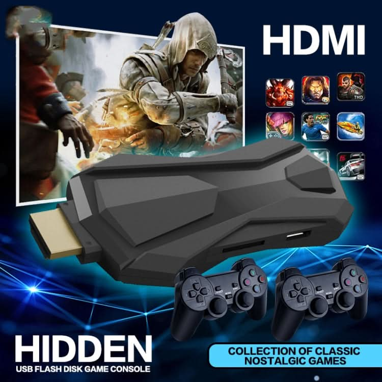 D10 Home Double TV Game Console With 2.4G Wireless Controller, Storage Capacity: Reluova