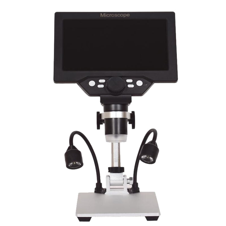 G1200D 7 Inch LCD Screen 1200X Portable Electronic Digital Desktop Stand Microscope