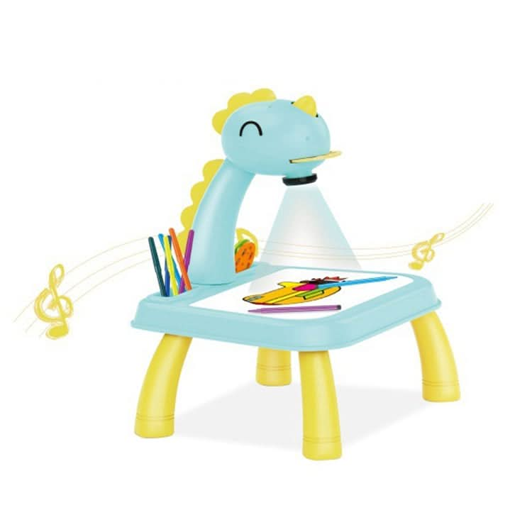 Children Multifunctional Projection Painting Toy Writing Board, wthout Watercolor Pen, Style: Reluova