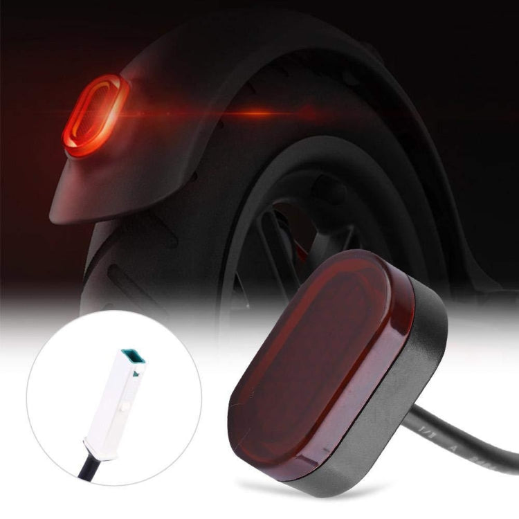 For Xiaomi Mijia M365 Scooter Rear Fending Plate Tail Light Brake Light With Cable & Chip Reluova