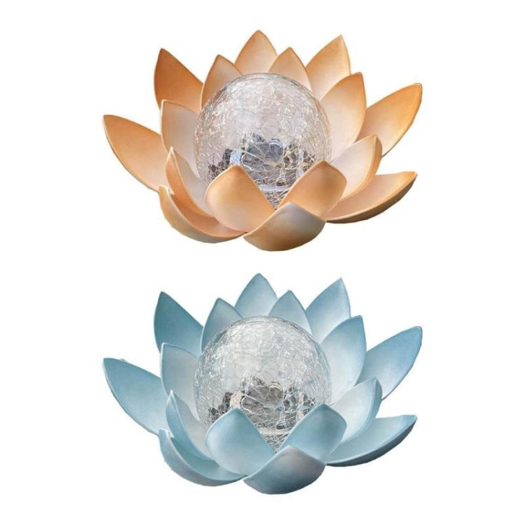 Lotus Solar Courtyard Lamp Outdoor Garden Decoration Light