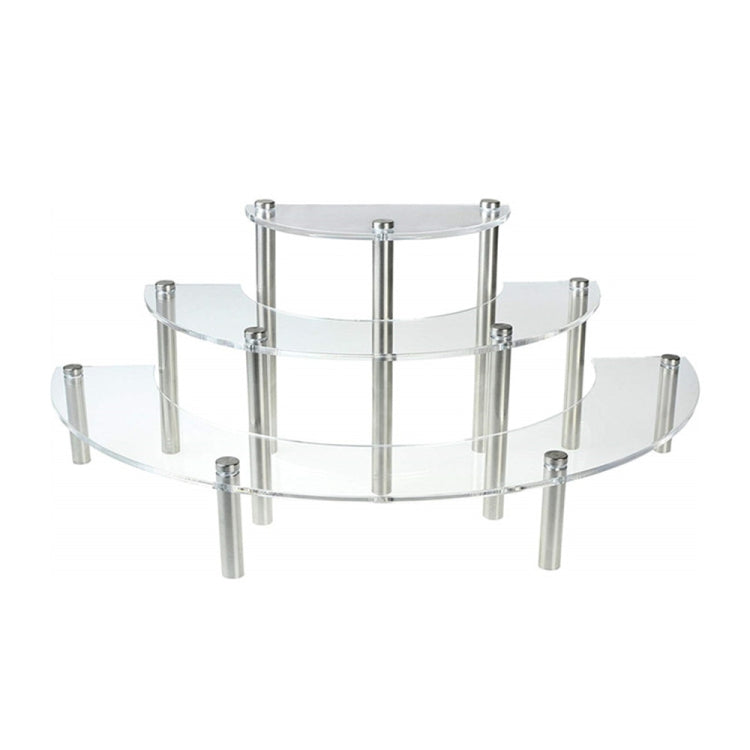 3-Layer Acrylic Cake Display Stand Cosmetic Display Stand