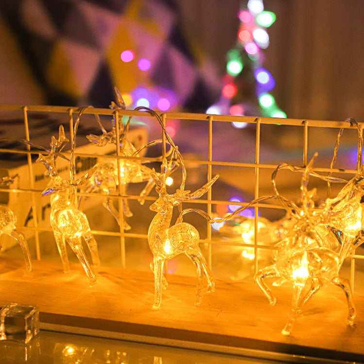 Christmas Elk String Lights Holiday Decoration, Spec: My Store