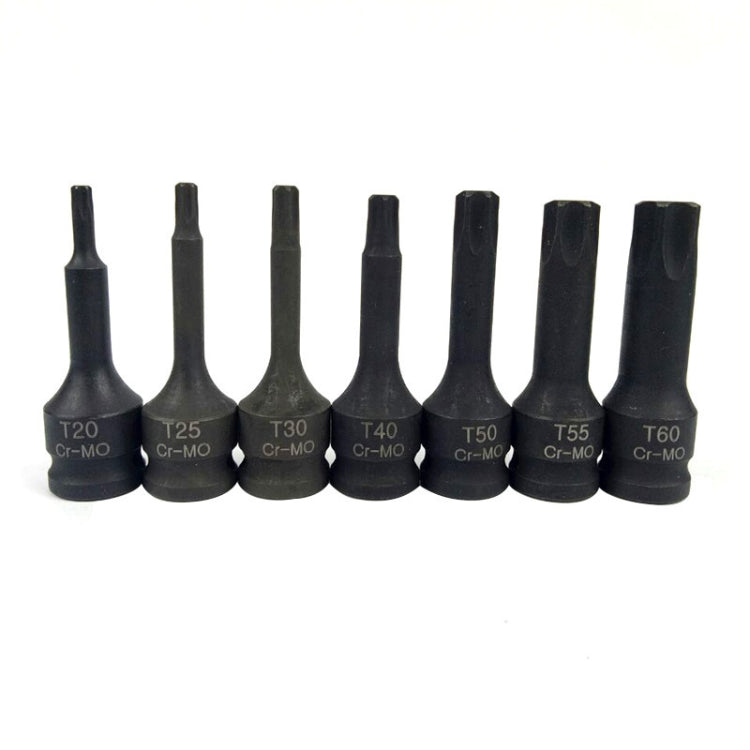 7 PCS / Set 3/8 Inch Pneumatic Pressure Batch Socket Set Tool