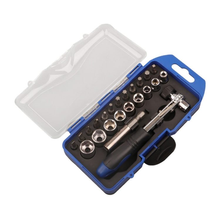 23 PCS / Set Sleeve Batch Quick Wrench Ratchet Screwdriver-Reluova