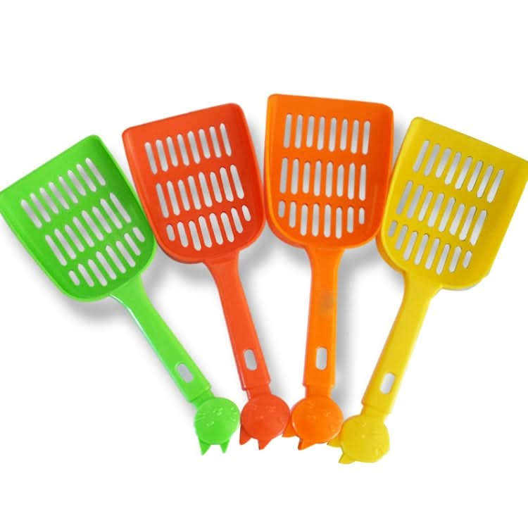 93817 Pet Cleaning Supplies Grid Cat Litter Scoop Color Random Delivery-Reluova