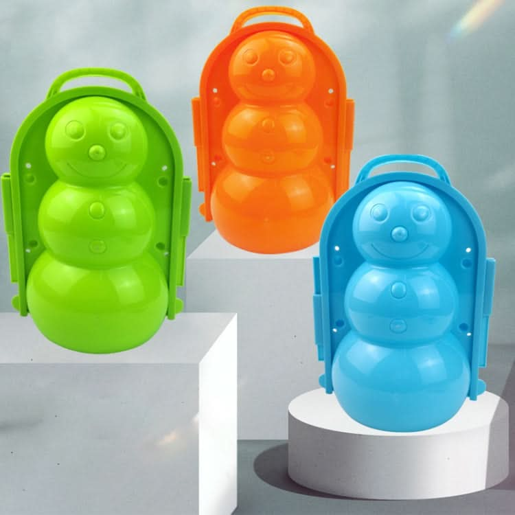 3 PCS Children Winter Outdoor Toy 3D Snow & Sand Mould Tool, Random Colors Delivery, Style: Reluova