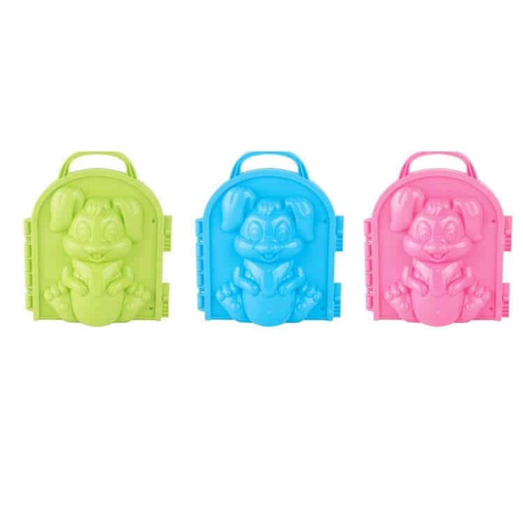 3 PCS Children Winter Outdoor Toy 3D Snow & Sand Mould Tool, Random Colors Delivery, Style: Reluova