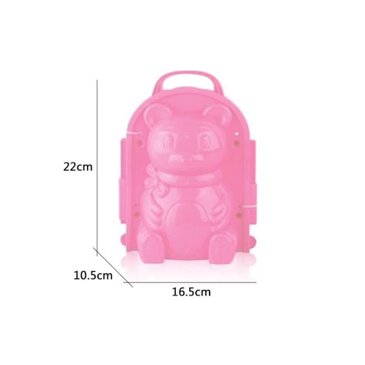 3 PCS Children Winter Outdoor Toy 3D Snow & Sand Mould Tool, Random Colors Delivery, Style: Reluova