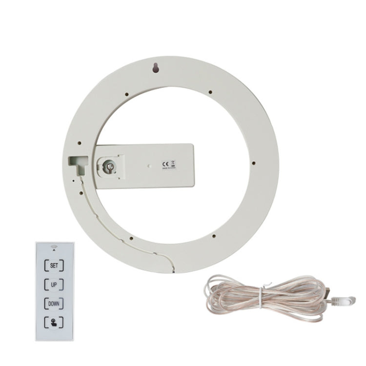 LED Mirror Hollow Wall Clock 7-color Switch Electronic Digital Display Wall Clock My Store