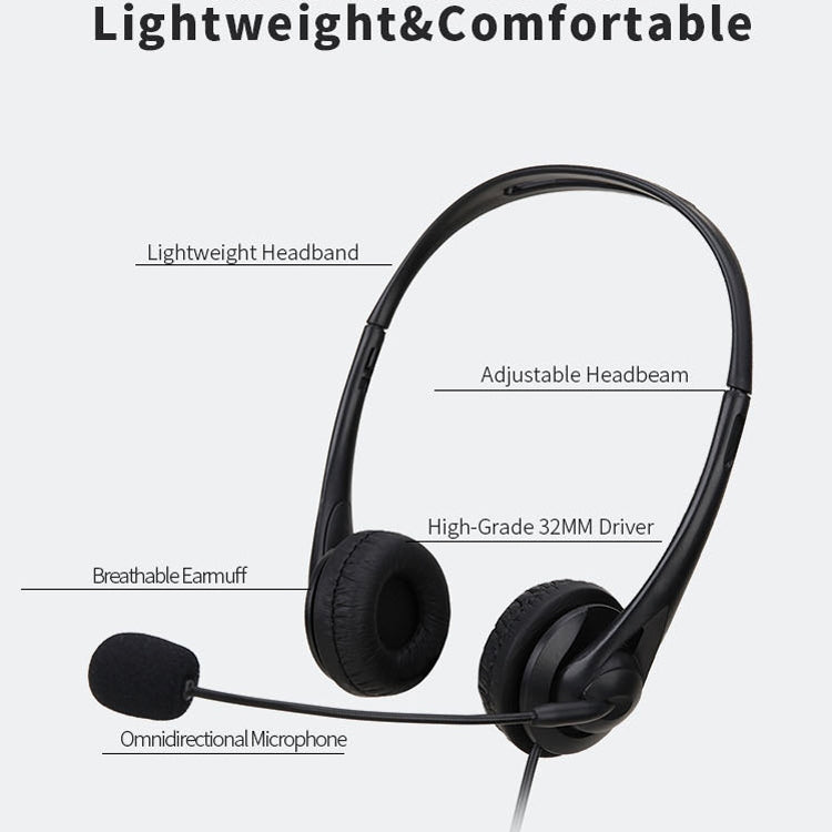 SOYTO SY490 Teaching Office Network Class Student Education Computer Headset, Style: My Store