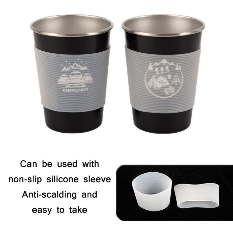 4 PCS / Set Outdoor Picnic Stainless Steel Cup Reluova