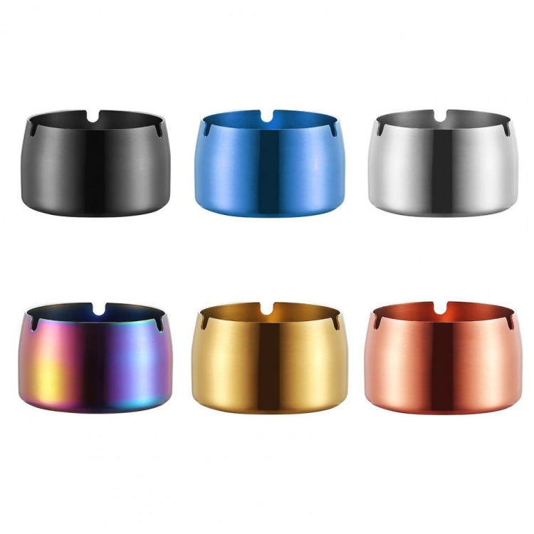 Thickened Stainless Steel Ashtray Windproof And Drop-Proof Ashtray My Store