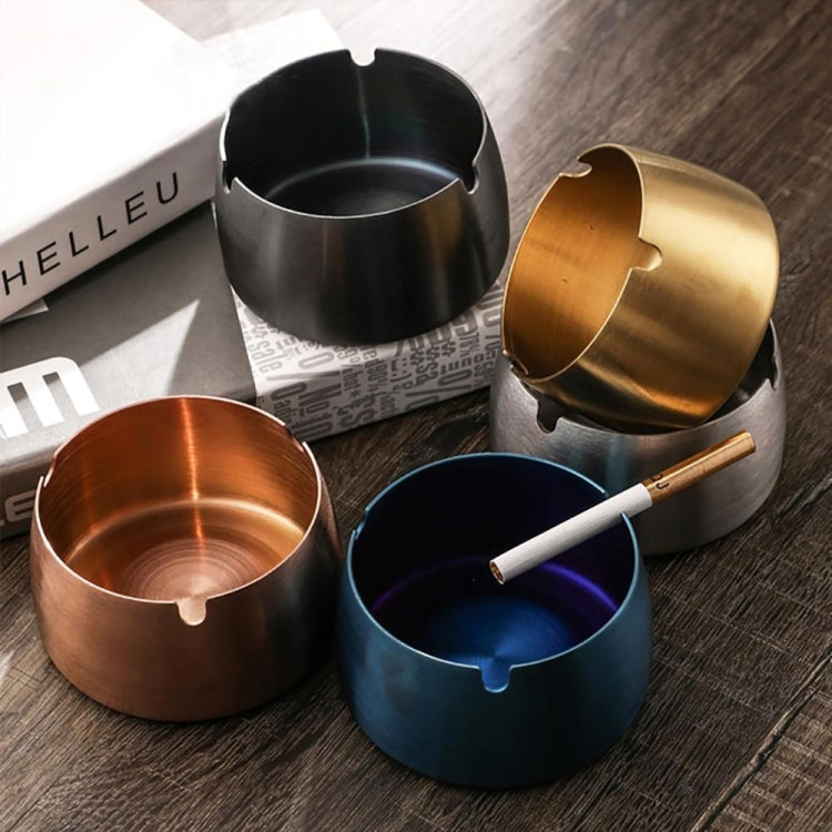 Thickened Stainless Steel Ashtray Windproof And Drop-Proof Ashtray My Store